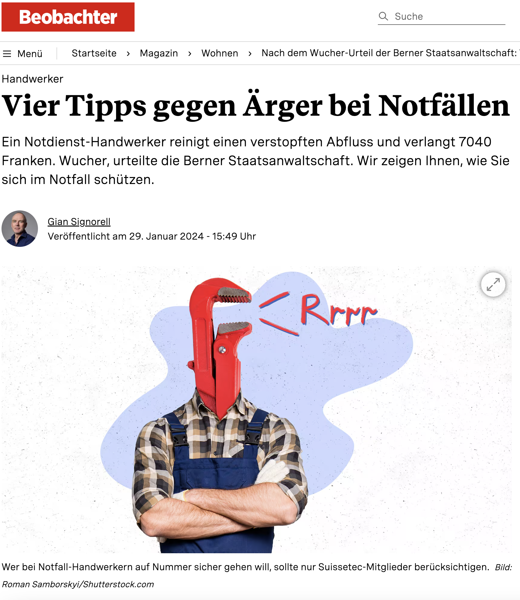 Reklamationszentrale-lacomech-beobachter